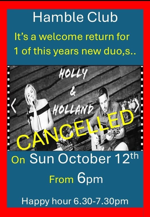 Holly & Holland - CANCELLED