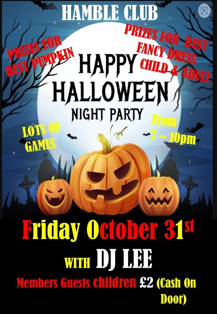 Happy Halloween Night Party