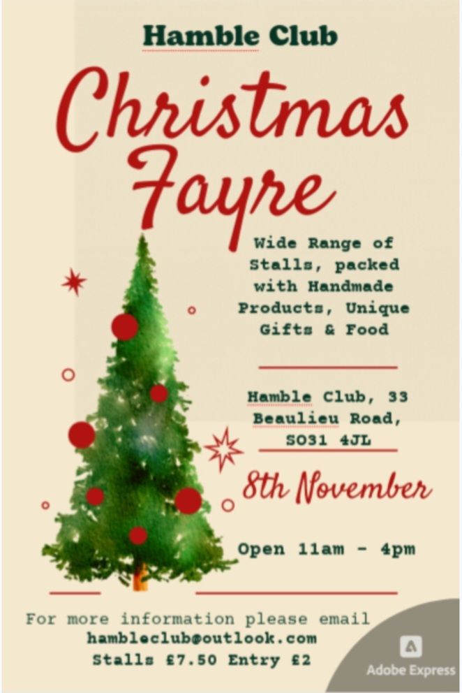 Hamble Club Christmas Fayre