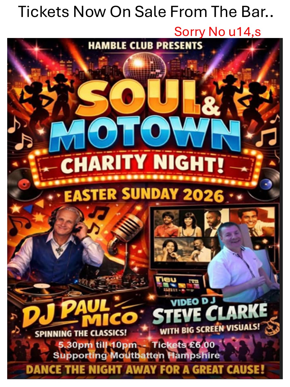 Soul & Motown - Charity Night