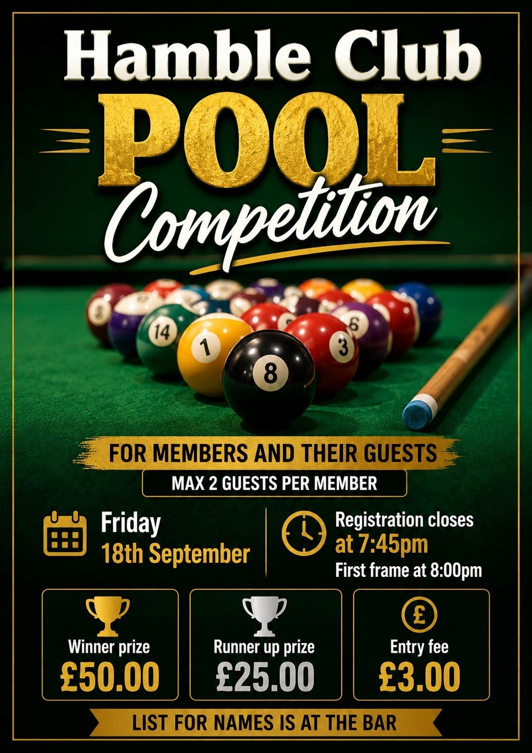 Friday 18th September